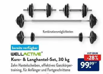 Aldi Süd Wellactive kurz- & langhantel-set Angebot