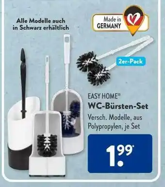 Aldi Süd Easy home wc-bürsten-set Angebot