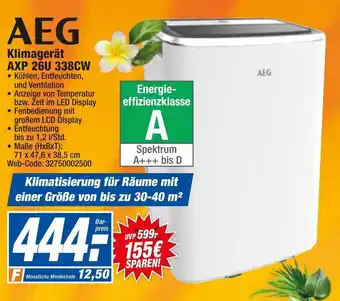 HEM Expert AEG Klimagerät AXP 26U 338CW Angebot