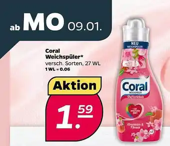 NETTO Coral weichspüler Angebot