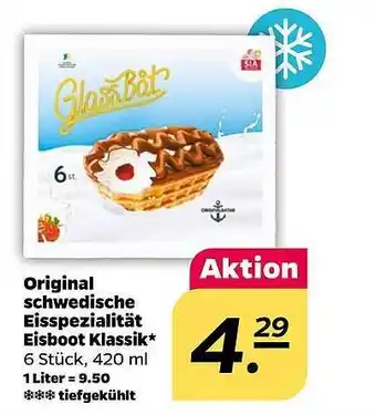 NETTO Original schwedische eisspezialität eisboot klassik Angebot