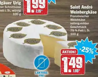 dodenhof Saint André  Weinbergkäse 100g Angebot