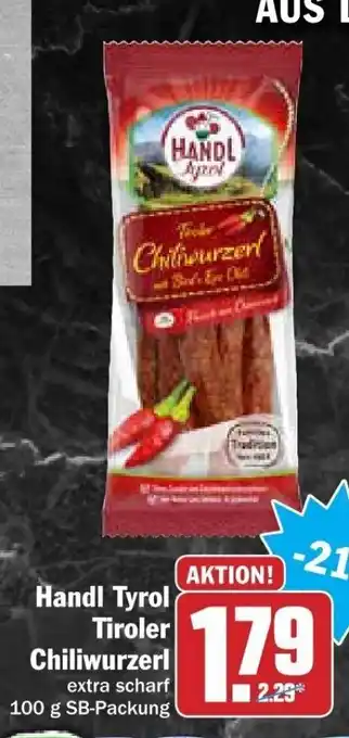 dodenhof Handl Tyrol Tiroler Chiliwurzerl 100g Angebot