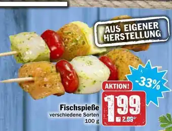 dodenhof Fischspieße 100g Angebot