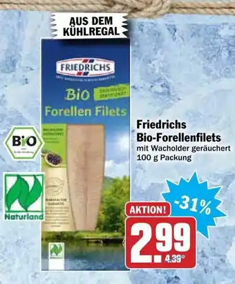 dodenhof Friedrichs Bio Forellenfilets 100g Angebot