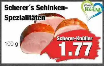 Edeka Scherer Scherer's schinken-spezialitäten Angebot