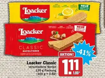 dodenhof Loacker Classic 135g Angebot