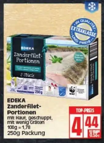 Elli Markt Edeka Zanderfilet Portionen 250g Angebot