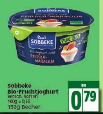 Elli Markt Söbbeke Bio Fruchtjoghurt 150g Becher Angebot