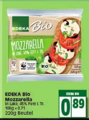 Elli Markt Edeka Bio Mozzarella 220g Beutel Angebot