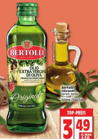 Elli Markt Bertolli Olivenöl 500ml Angebot