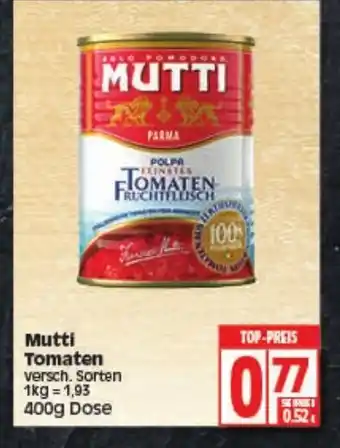 Elli Markt Mutti Tomaten 400g Angebot