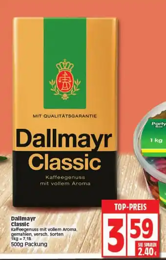 Elli Markt Dallmayr Classic 500g Angebot