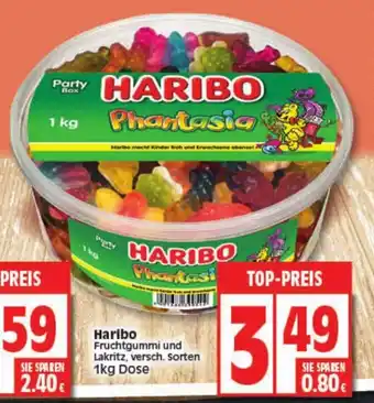 Elli Markt Haribo Fruchtgummi oder Lakritz 1kg Angebot