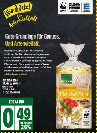 Elli Markt Edeka Bio Maiswaffeln 110g Angebot