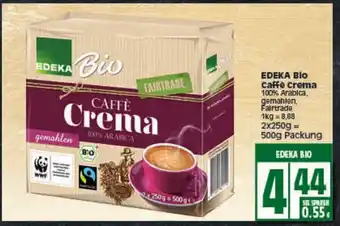 Elli Markt Edeka Bio Caffè Crema 500g Angebot