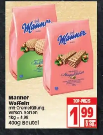 Elli Markt Manner Waffeln 400g Beutel Angebot