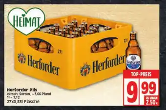 Elli Markt Herforder Pils 27x0,33L Angebot