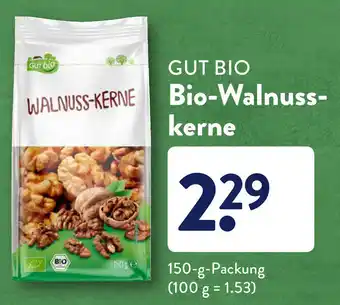 Aldi Süd Gut Bio Walnusskerne 150g Angebot