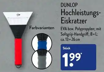 Aldi Nord Dunlop Hochleistungs Eiskratzer Angebot