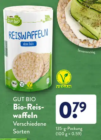 Aldi Süd Gut Bio Reiswaffeln 135g Angebot
