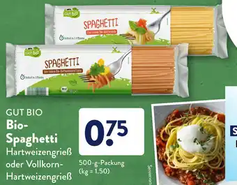 Aldi Süd Gut Bio Spaghetti 500g Angebot