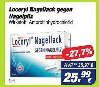 Easy Apotheke Loceryl nagellack gegen nagelpilz Angebot