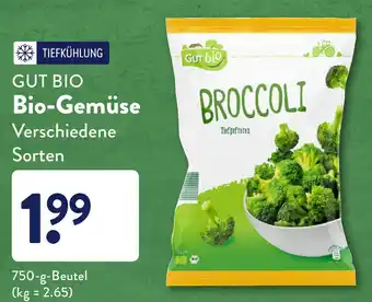 Aldi Süd Gut Bio Gemüse 750g beutel Angebot