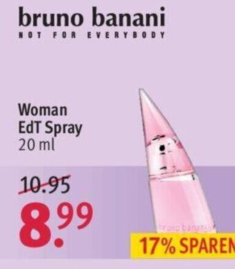 Rossmann bruno banani Woman EdT Spray 20ml Angebot