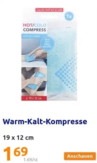 Action Warm Kalt Kompresse 19 x 12 cm Angebot