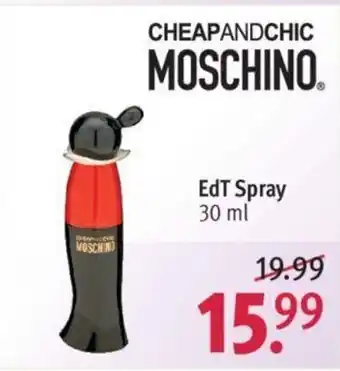 Rossmann Cheapandchic Moschino EdT Spray 30ml Angebot