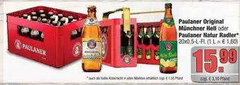 Profi Getränke Paulaner original münchner hell oder paulaner natur radler Angebot