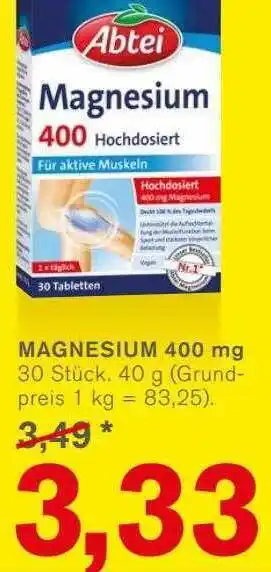 KODi Magnesium 400 mg Angebot