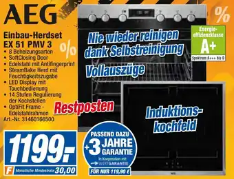 expert Techno Land AEG Einbau Herdset EX 51 PMV 3 Angebot