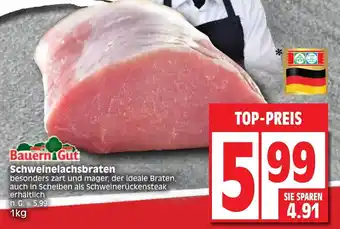 Edeka Bauern Gut Schweinelachsbraten 1 kg Angebot