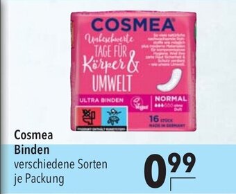 CITTI Markt Cosmea Binden Angebot