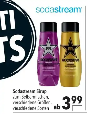 CITTI Markt SODASTREAM Sirup Angebot