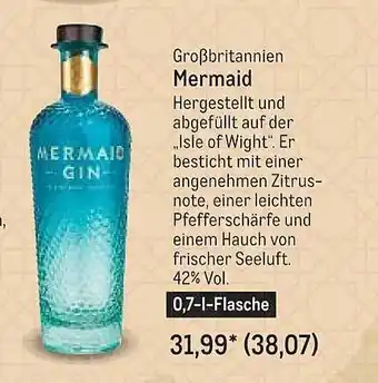 METRO Großbritannien mermaid Angebot