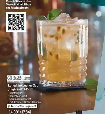 METRO Nachtmann longdrinkbecher set „highland“ Angebot