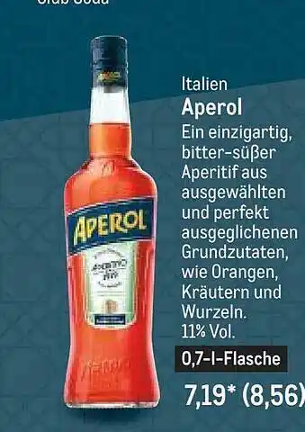 METRO Italien aperol Angebot