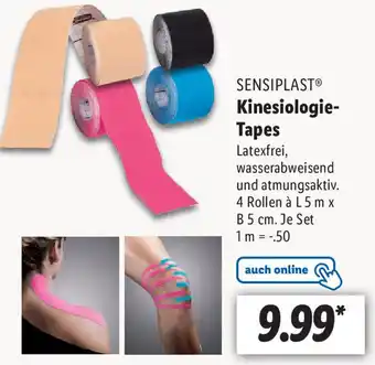 Lidl Sensiplast Kinesiologie Tapes Angebot