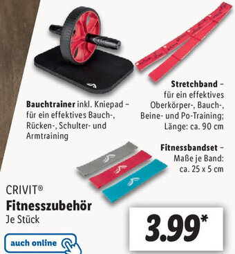 Lidl Crivit Fitnesszubehör Angebot