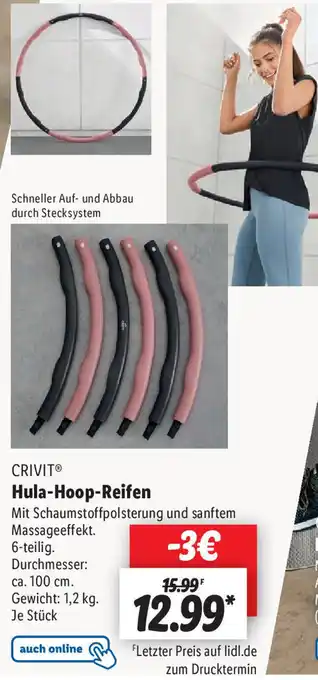 Lidl Crivit Hula Hoop Reifen Angebot