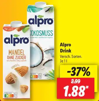 Lidl Alpro Drink 1 L Angebot