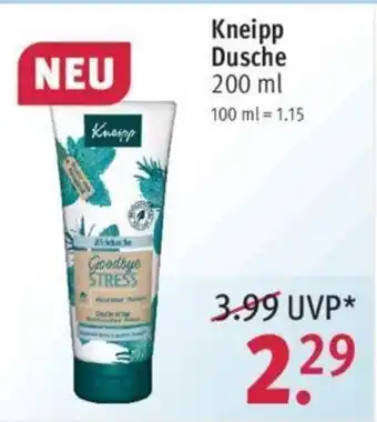 Rossmann Kneipp Dusche 200ml Angebot