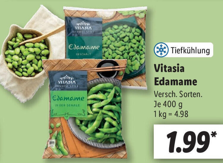 Vitasia Edamame 400 g Angebot bei Lidl