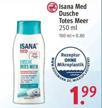 Rossmann Isana Med Dusche Totes Meer 250ml Angebot