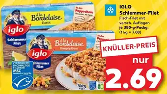 Kaufland Iglo Schlemmer Filet 380 g Packg. Angebot