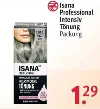 Rossmann Isana Professional Intensiv Tönung Angebot