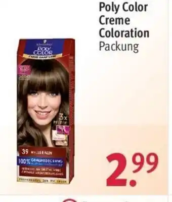 Rossmann Poly Color Creme Coloration Angebot